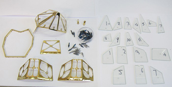 Dragonfly Fighter Cockpit Cabin Assembly
