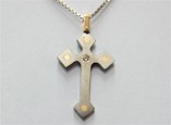 Titanium Pendant Cross